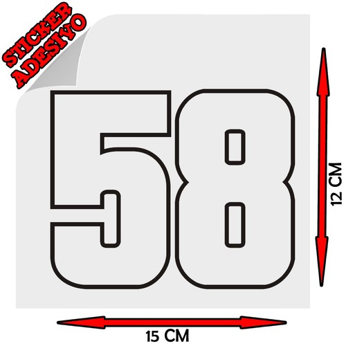 Sticker adesivo decal - , marco